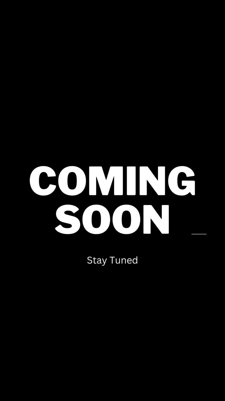 Coming Soon Banner