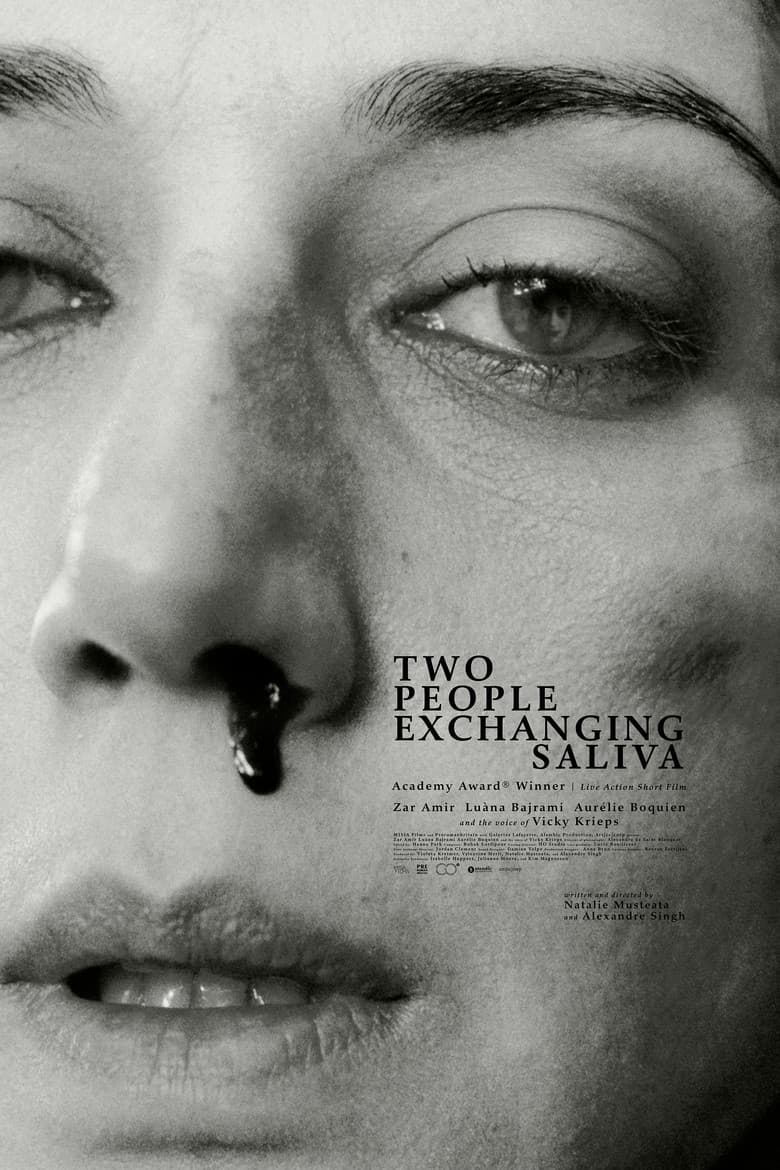 Two People Exchanging Saliva
