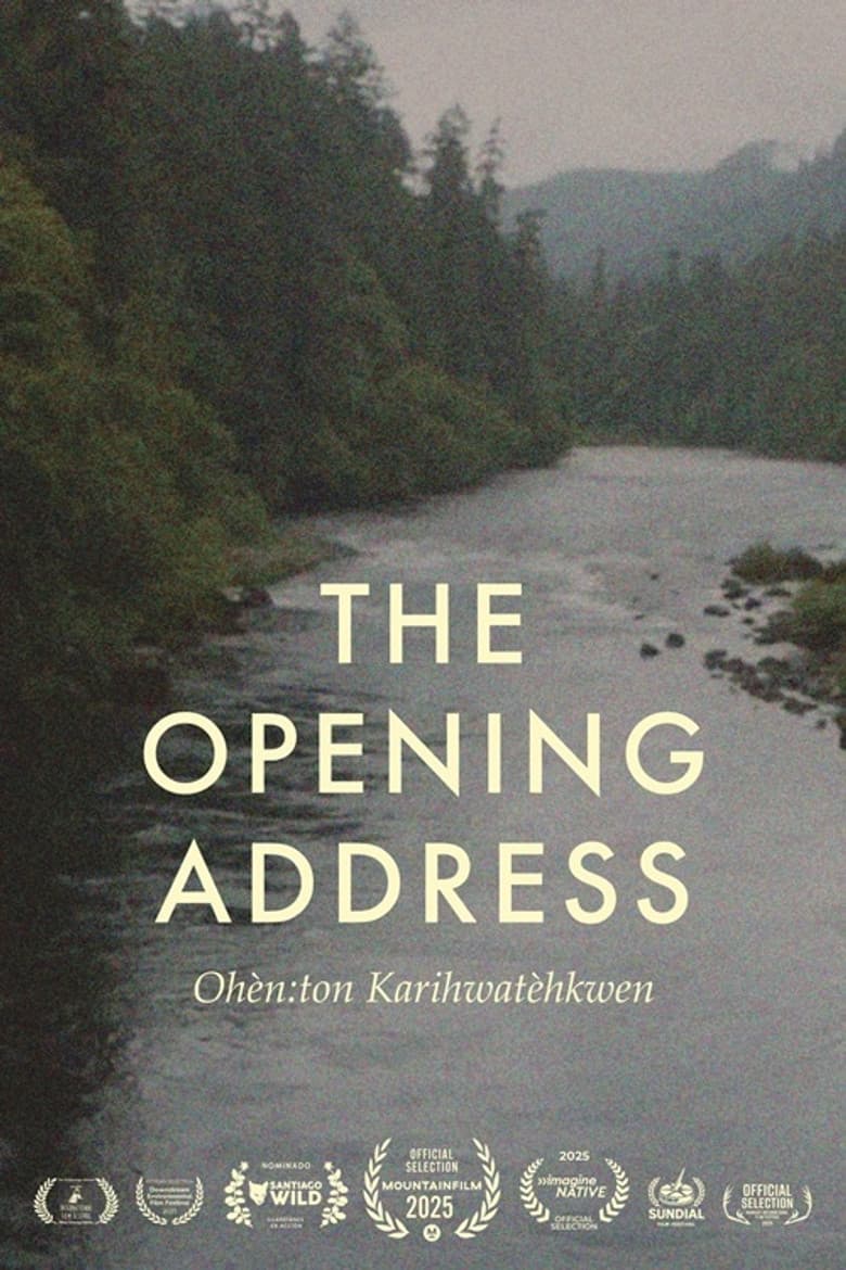 The Opening Address poster