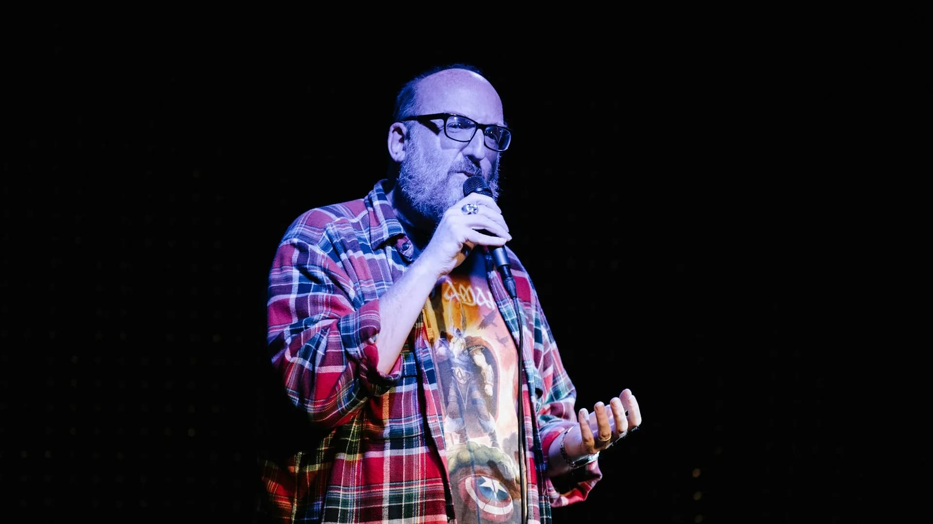 Standup genre background